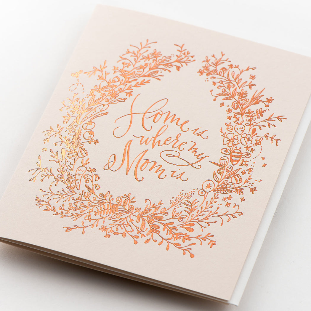 Card: Home Is Where My Mom Is