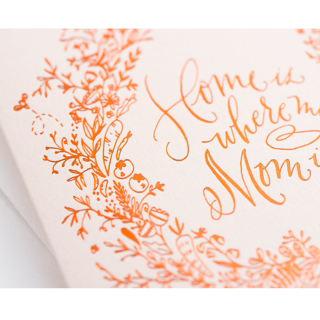 Card: Home Is Where My Mom Is