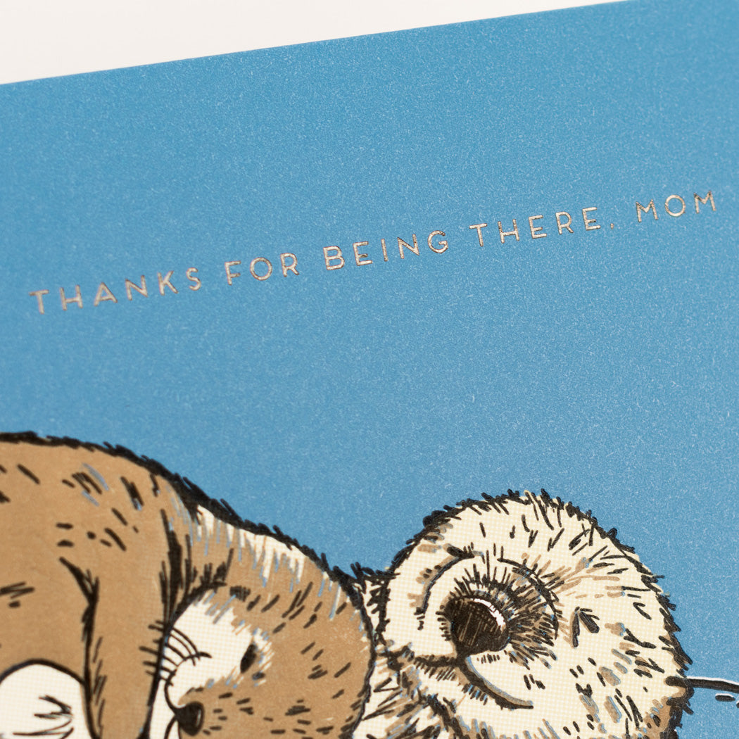 Card: Otter Mom