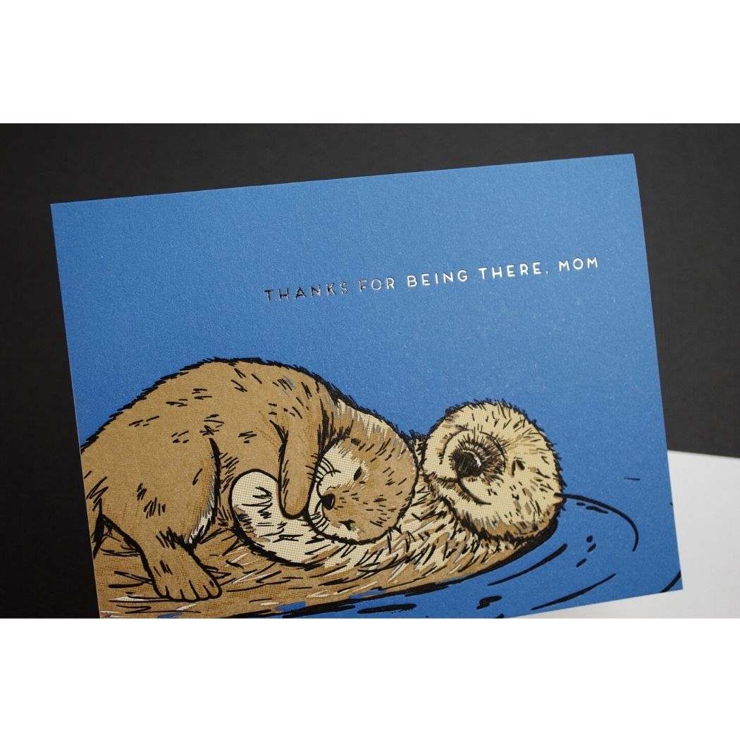 Card: Otter Mom
