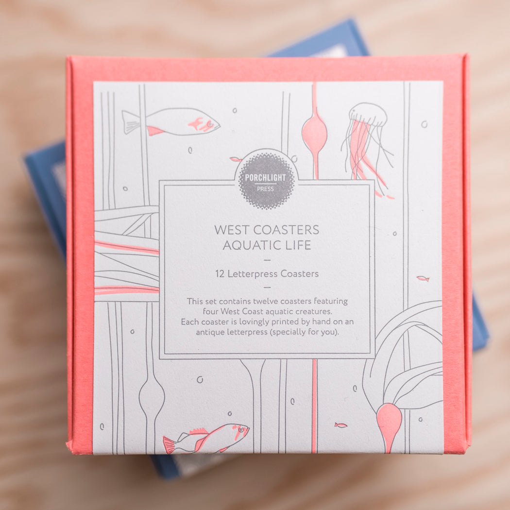 Coaster: Aquatic Theme (Set of 12)