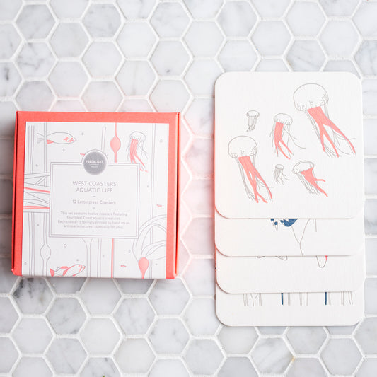 Coaster: Aquatic Theme (Set of 12)