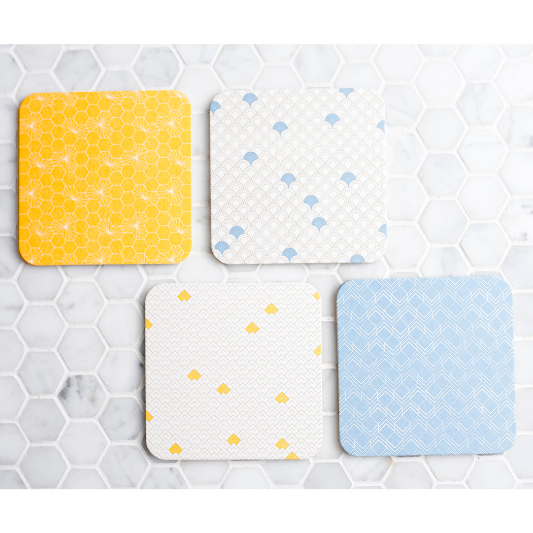 Coaster: Geometric Theme (Set of 12)