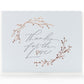 Card: Thanks For The Love Calligraphy
