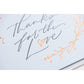 Card: Thanks For The Love Calligraphy