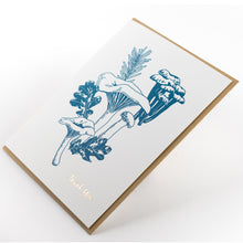 Card: Chanterelle Mushroom Thank you Greeting Card - Foraging Series