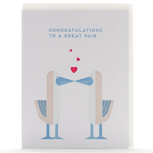 Card: Pair of Boobies Modern