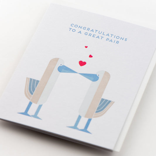 Card: Pair of Boobies Modern