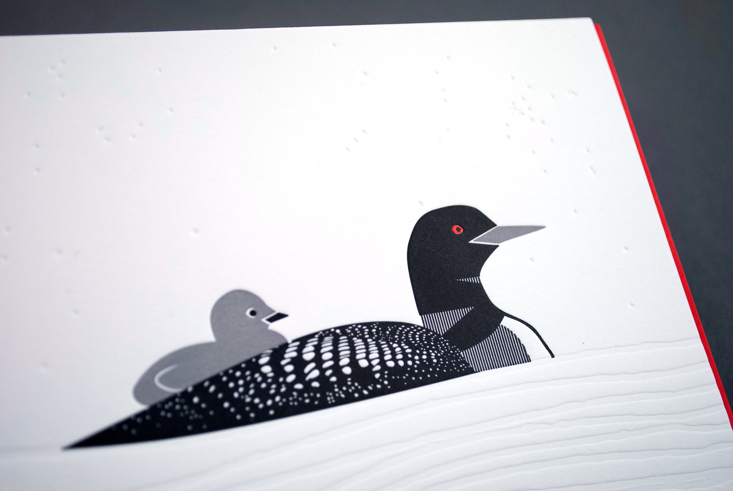 Card: Loon Modern