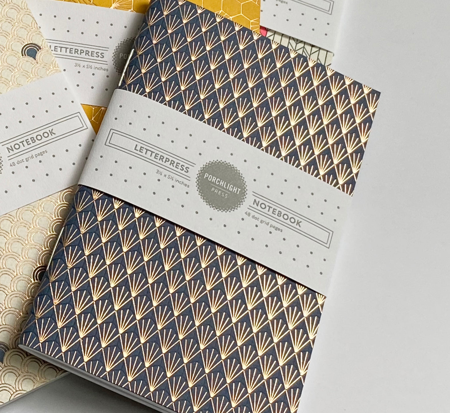 Notebook: Geometric II Series - Deco II Foil Pocket Notebook