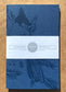 Notebook: Monochromatic Birds - Steller's Jay Large Notebook