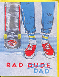 Card: Rad Dad Skater