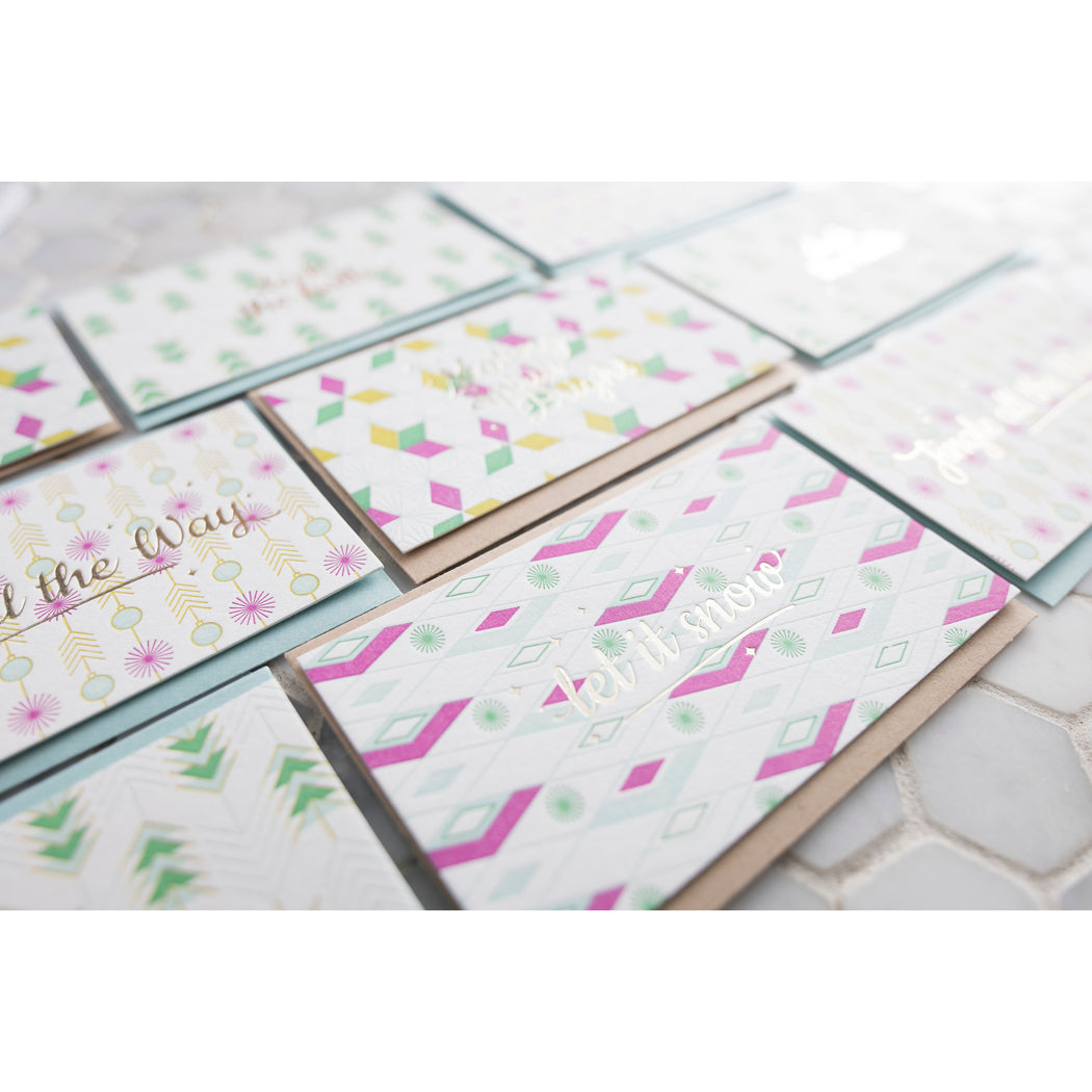 Mini Note: Holiday Retro (Set of 12)