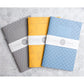 Notebook: Geometric Series I - Seigaiha I Matte Letterpress Large Notebook