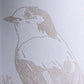 Notebook: Monochromatic Birds - Whiskey-Jack Large Notebook