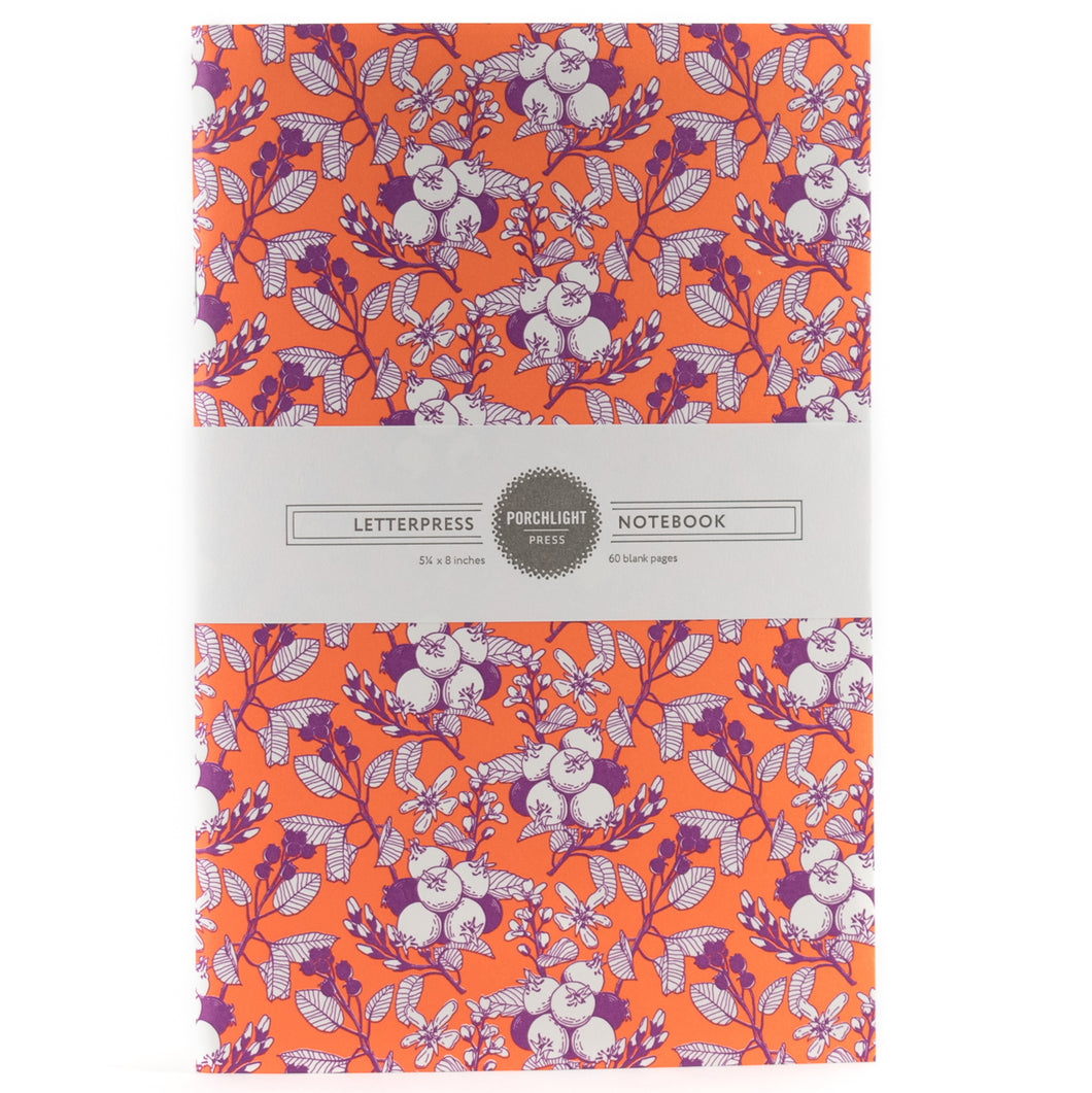 Saskatoon Berry Large Notebook - Foraging Series