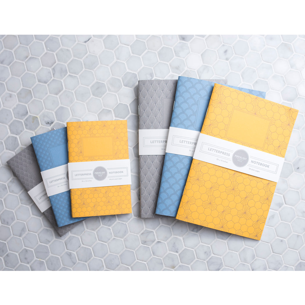 Notebook: Geometric I Series - Honeycomb I Matte Pocket Notebook