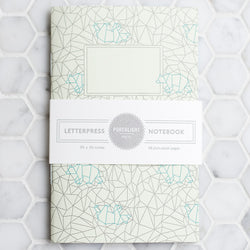 Notebook: Origami Series - Bear Pocket Notebook