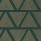 Notebook: Graphic Series - Hunter Green Triangles Pocket Notebook