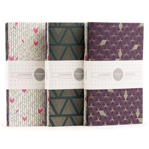 Notebook: Graphic Small (Set of 3)