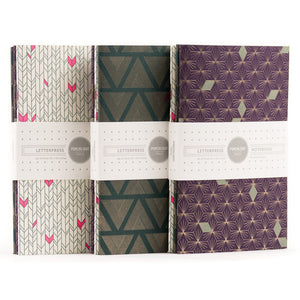 Notebook: Graphic Small (Set of 3)