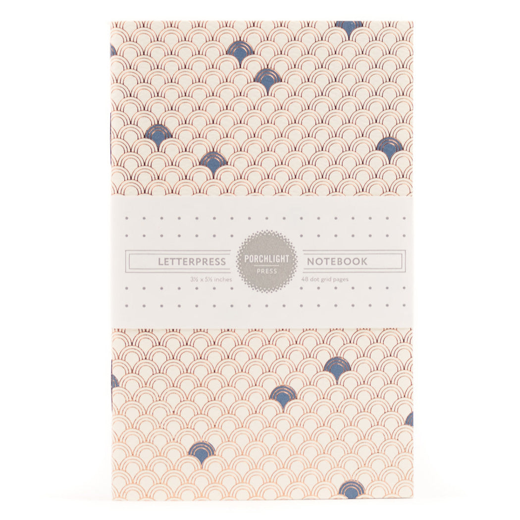 Notebook: Geometric II Series - Seigaiha II Pocket Notebook