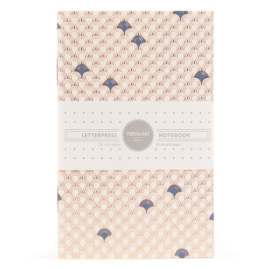 Notebook: Geometric II Series - Seigaiha II Pocket Notebook