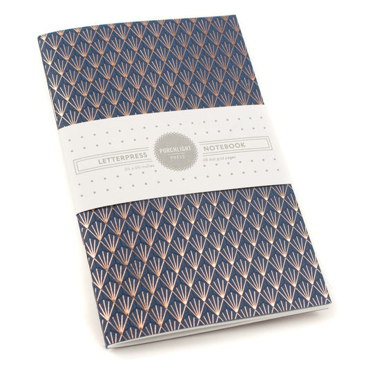 Notebook: Geometric II Series - Deco II Foil Pocket Notebook