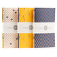 Notebook: Geometric II Series - Foil Pocket Notebooks (Set of 3)