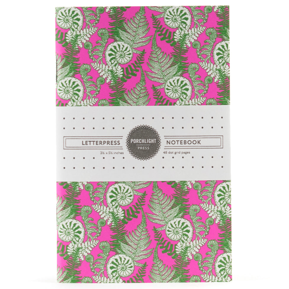 Notebook: Foraging Series - Fiddlehead Fern Pocket Notebook