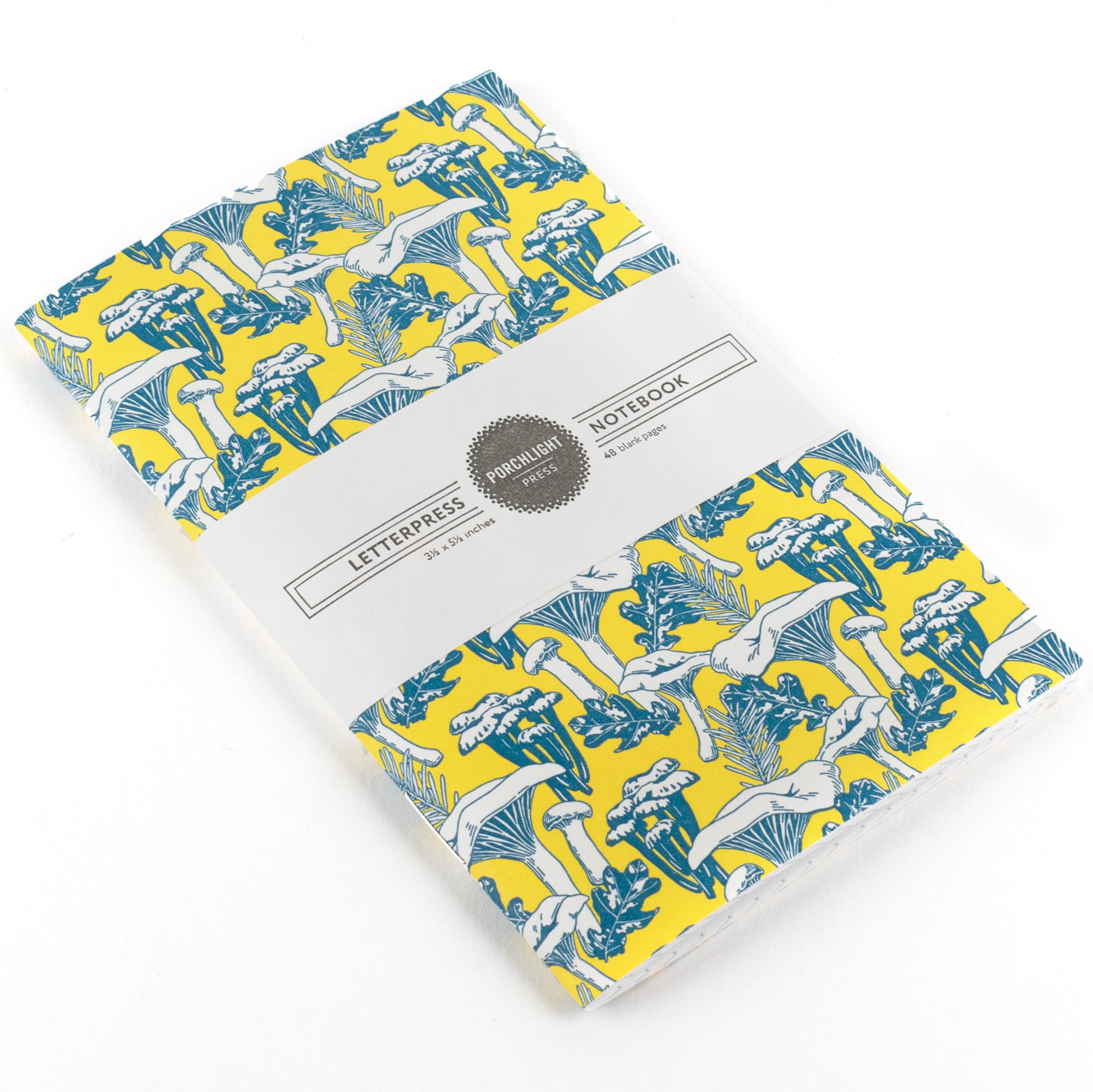 Notebook: Foraging Series - Chanterelle Mushroom Pocket Notebook