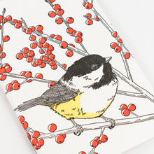 Notebook: Nature Birds - Chickadee Pocket Notebook