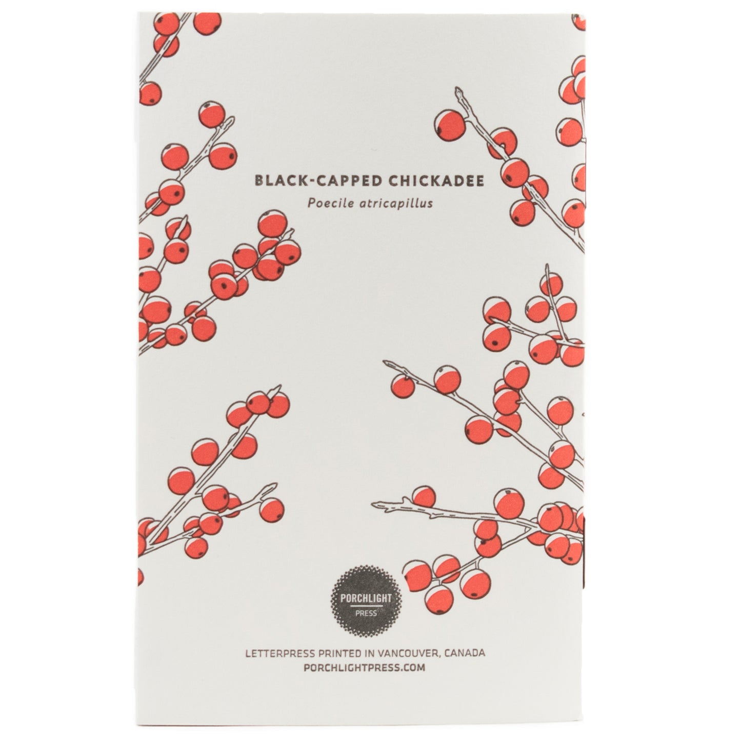 Notebook: Nature Birds - Chickadee Pocket Notebook