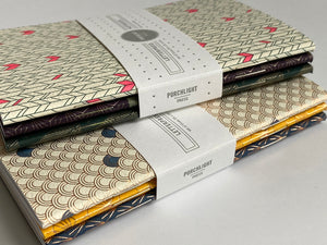 Notebook: Graphic Series - Purple Diamonds Foil Pocket Notebook
