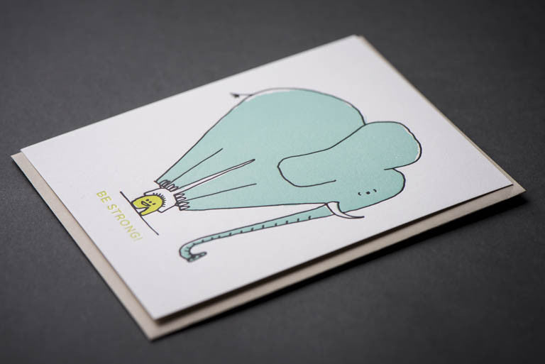 Card: Be Strong Monster