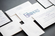 Porchlight Press Evermore Letterpress Wedding Invitation