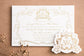 Porchlight Press Letterpress Wedding Invitation