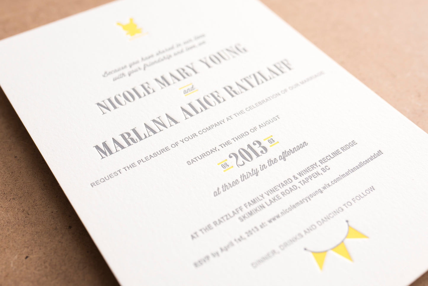 Portfolio: Invitations