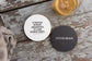 Porchlight Press Fairmont Letterpress Coaster