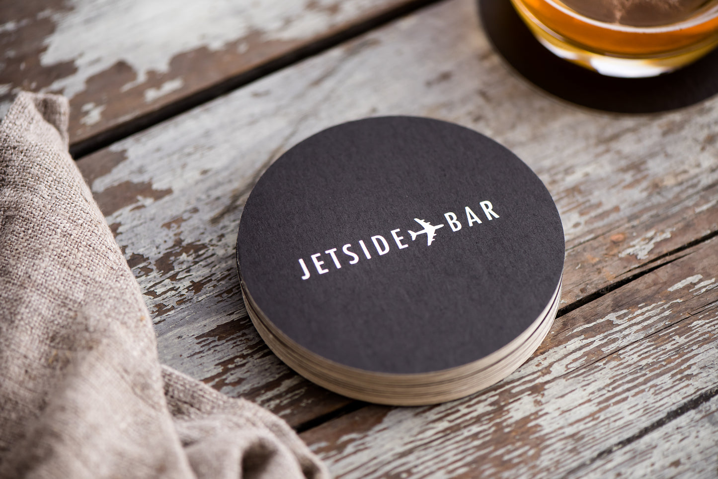 Porchlight Press Fairmont Letterpress Coaster