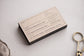 Porchlight Press Union Wood Letterpress Business Card