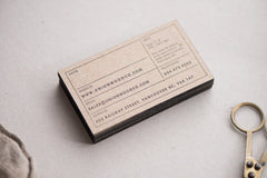 Portfolio: Business Cards Union Wood Co.
