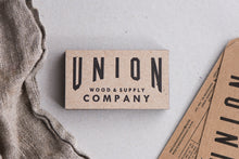 Porchlight Press Union Wood Letterpress Business Card