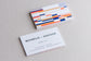 Porchlight Press Michelle Addison Letterpress Business Card