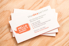 Portfolio: Business Cards The Idea Partner