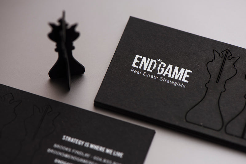 Business Card Endgame Black