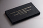 Porchlight Press Evoke Letterpress Business Card
