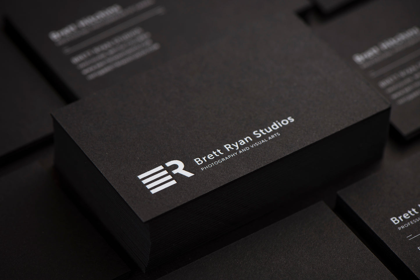 Porchlight Press Brett Ryan Studios Letterpress Business Card