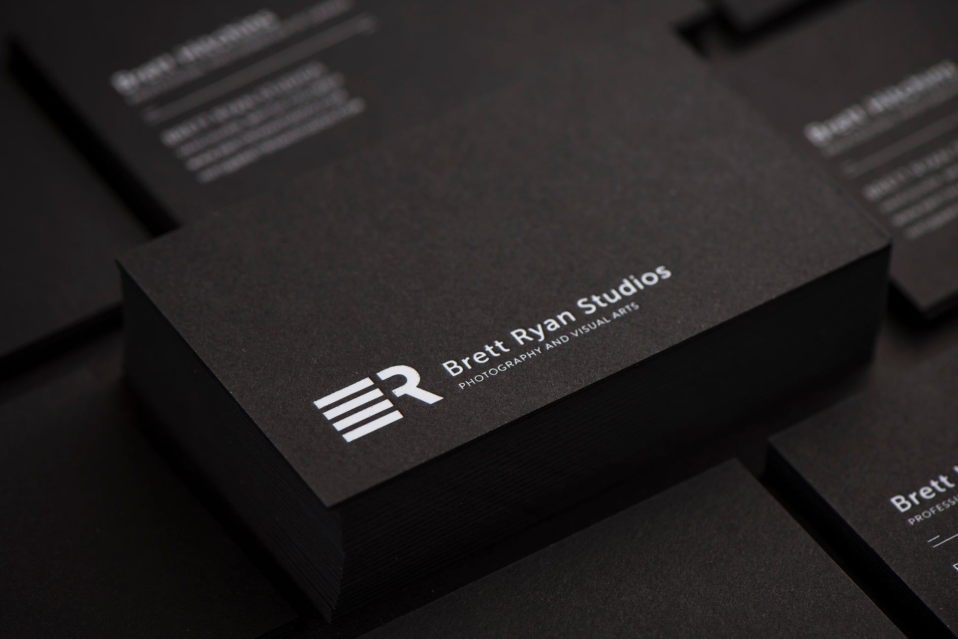 Porchlight Press Brett Ryan Studios Letterpress Business Card