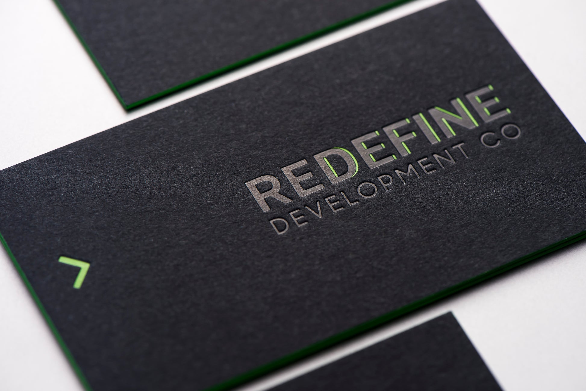 Porchlight Press Redefine Letterpress Business Card